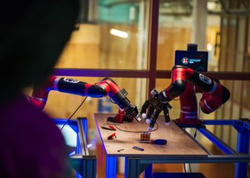 Facebook is exploring different avenues regarding robots to push its AI research forward