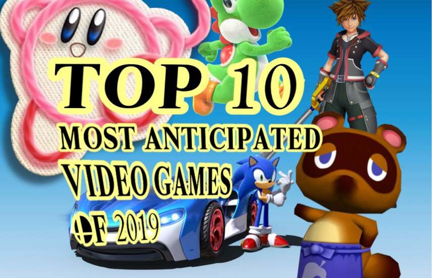 top video games coming out in 2019